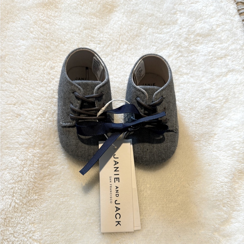 Janie and Jack Lace Up Shoes